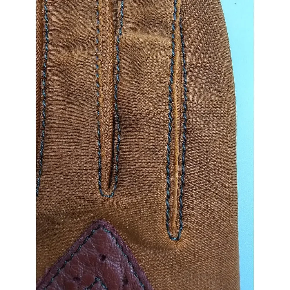 6 Pairs of Vintage Women's Gloves - Leather/Fabric Size 6/6.5/M - Picture 12 of 13